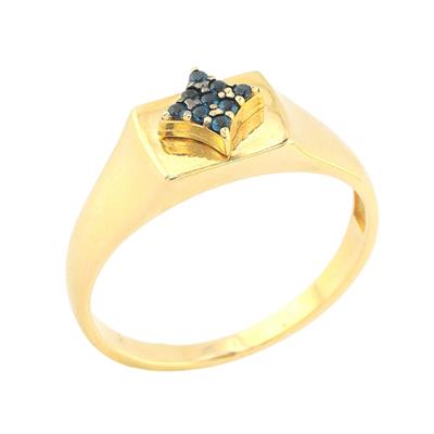 14 Ayar Altın Tasarım Yüzük  -  0181910