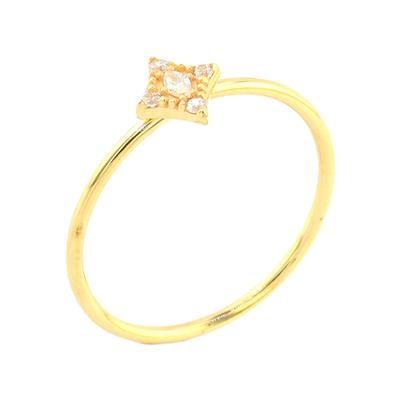 14 Ayar Altın Tasarım Yüzük  -  0181915