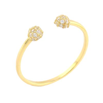 14 Ayar Altın Tasarım Yüzük  -  0181924