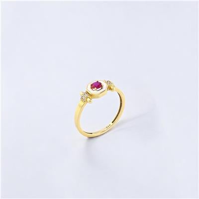 14 Ayar Altın Tasarım Yüzük  -  0184247