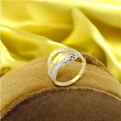 14 Ayar Altın Tasarım Yüzük  -  0187828