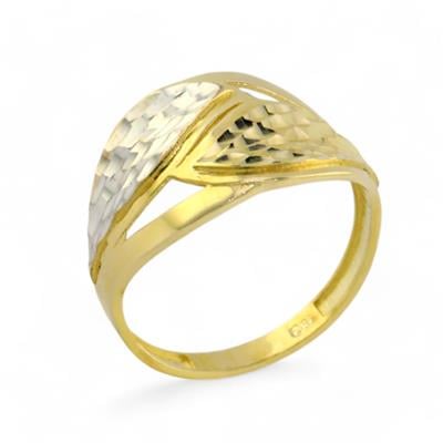 14 Ayar Altın Tasarım Yüzük  -  0187833