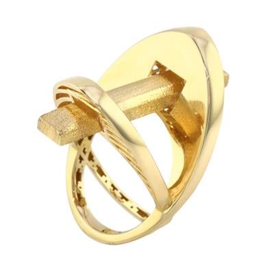 14 Ayar Altın Tasarım Yüzük  -  0188547