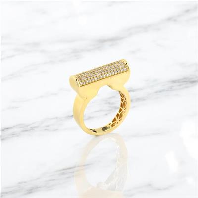 14 Ayar Altın Tasarım Yüzük  -  0188561