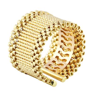 14 Ayar Altın Tasarım Yüzük  -  0188676