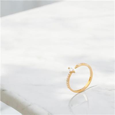 14 Ayar Altın Tasarım Yüzük  -  0188739