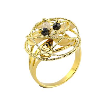 14 Ayar Altın Tasarım Yüzük  -  0191092