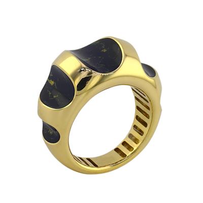 14 Ayar Altın Tasarım Yüzük  -  0192989