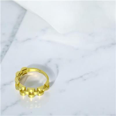 14 Ayar Altın Tasarım Yüzük  -  0193021