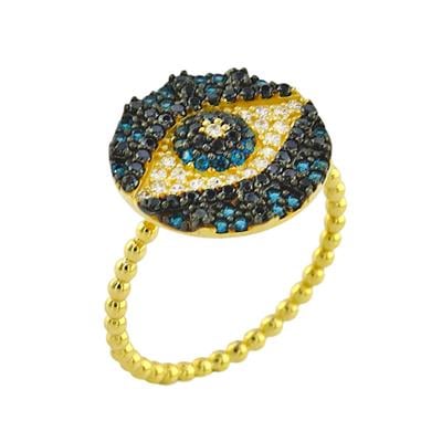 14 Ayar Altın Tasarım Yüzük  -  0194390