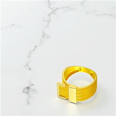 14 Ayar Altın Tasarım Yüzük  -  0194402