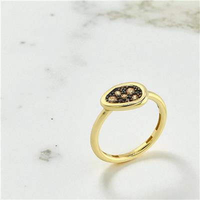 14 Ayar Altın Tasarım Yüzük  -  0194623