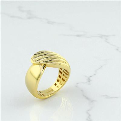 14 Ayar Altın Tasarım Yüzük  -  0194624