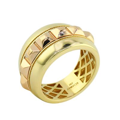 14 Ayar Altın Tasarım Yüzük  -  0194627