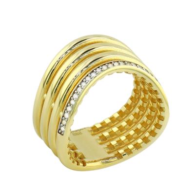 14 Ayar Altın Tasarım Yüzük  -  0194628