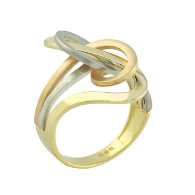 14 Ayar Altın Tasarım Yüzük  -  0196045