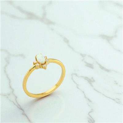 14 Ayar Altın Tasarım Yüzük  -  0197918