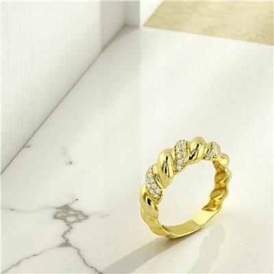 14 Ayar Altın Tasarım Yüzük  -  0197921