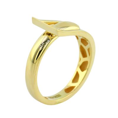 14 Ayar Altın Tasarım Yüzük  -  0198205
