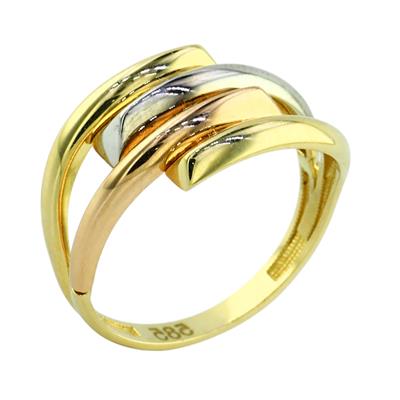 14 Ayar Altın Tasarım Yüzük  -  0198969