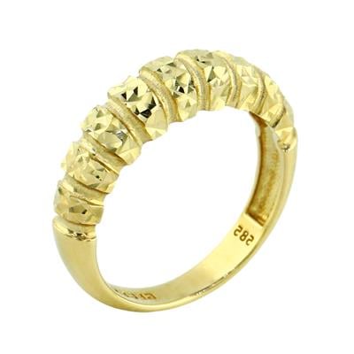 14 Ayar Altın Tasarım Yüzük  -  0198971