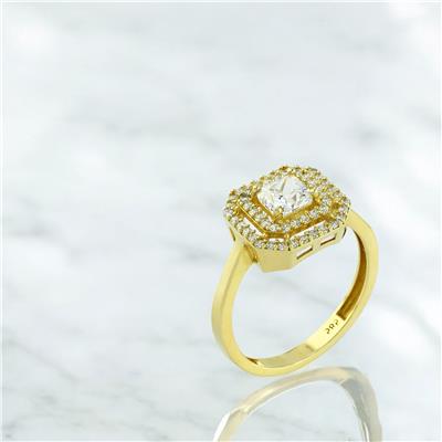 14 Ayar Altın Tasarım Yüzük  -  0198993