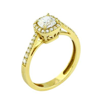 14 Ayar Altın Tasarım Yüzük  -  0198997