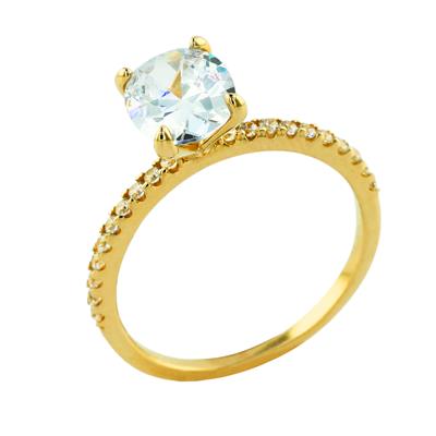 14 Ayar Altın Tasarım Yüzük  -  0199720