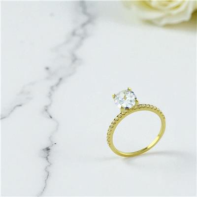 14 Ayar Altın Tasarım Yüzük  -  0199720