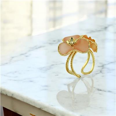 14 Ayar Altın Tasarım Yüzük  -  0200412