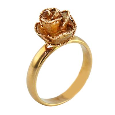 14 Ayar Altın Tasarım Yüzük  -  0200420