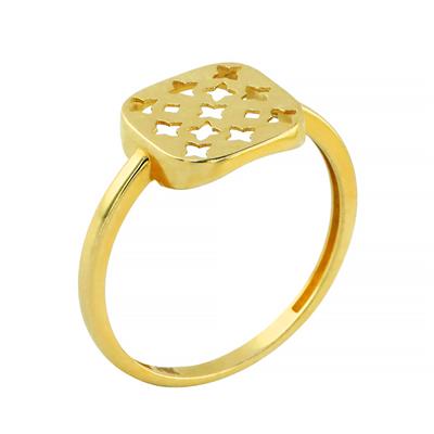 14 Ayar Altın Tasarım Yüzük  -  0201313