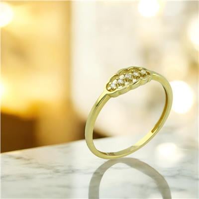 14 Ayar Altın Tasarım Yüzük  -  0201325