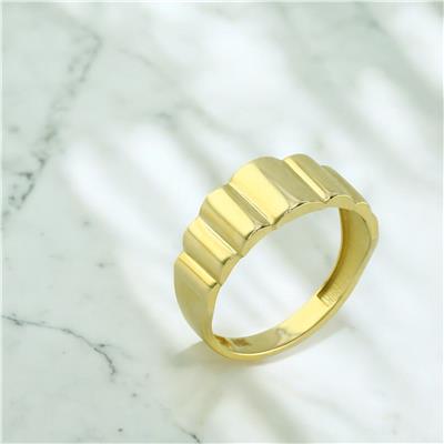 14 Ayar Altın Tasarım Yüzük  -  0201347