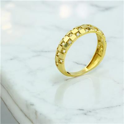 14 Ayar Altın Tasarım Yüzük  -  0201353