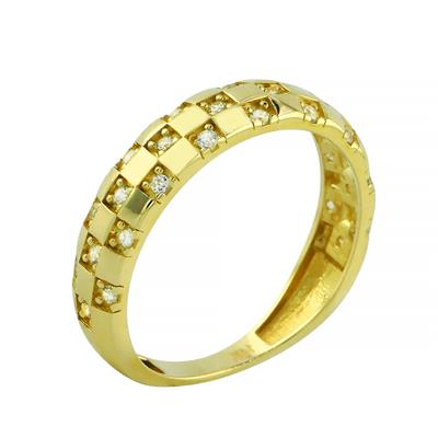 14 Ayar Altın Tasarım Yüzük  -  0201353