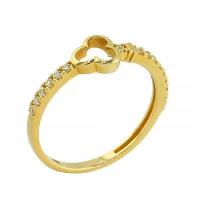 14 Ayar Altın Tasarım Yüzük  -  0201357