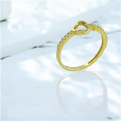 14 Ayar Altın Tasarım Yüzük  -  0201357