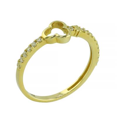 14 Ayar Altın Tasarım Yüzük  -  0201357