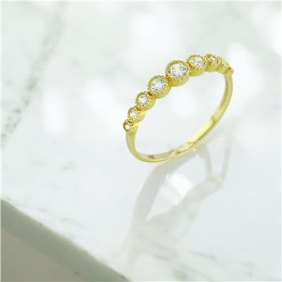 14 Ayar Altın Tasarım Yüzük  -  0201371