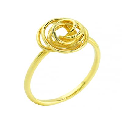 14 Ayar Altın Tasarım Yüzük  -  0201766