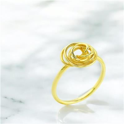 14 Ayar Altın Tasarım Yüzük  -  0201766