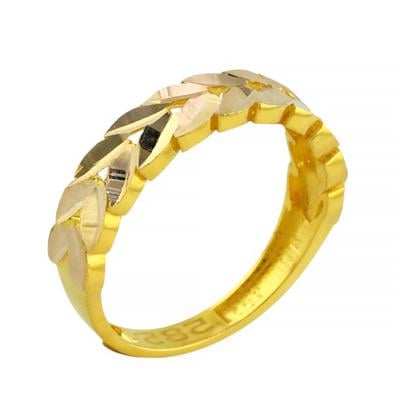 14 Ayar Altın Tasarım Yüzük  -  0202556