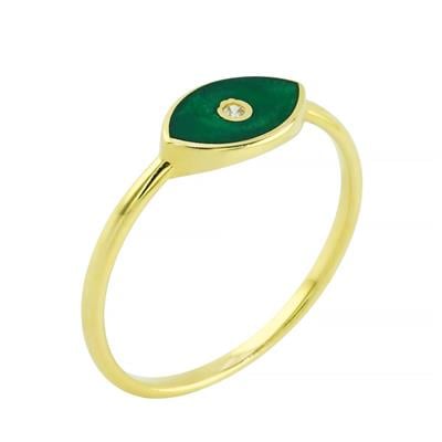 14 Ayar Altın Tasarım Yüzük  -  0202563