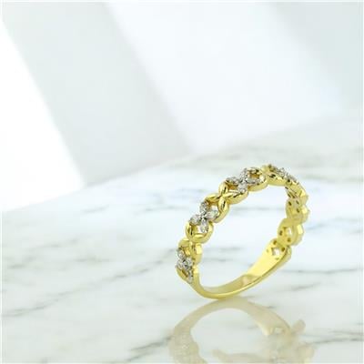 14 Ayar Altın Tasarım Yüzük  -  0202564