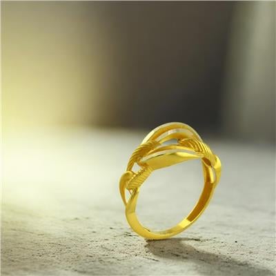 14 Ayar Altın Tasarım Yüzük  -  0202652