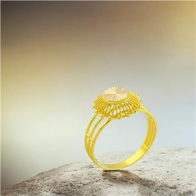 14 Ayar Altın Tasarım Yüzük  -  0202661