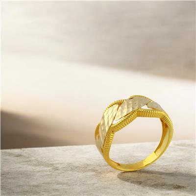 14 Ayar Altın Tasarım Yüzük  -  0202671