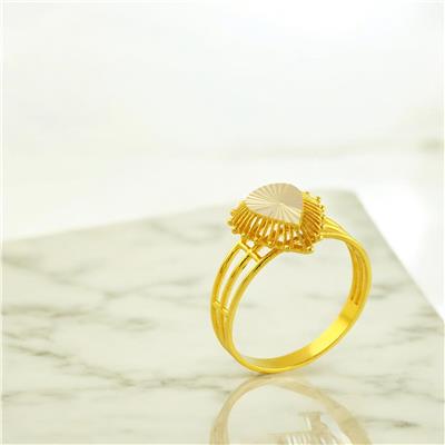 14 Ayar Altın Tasarım Yüzük  -  0202674