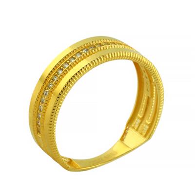 14 Ayar Altın Tasarım Yüzük  -  0202682